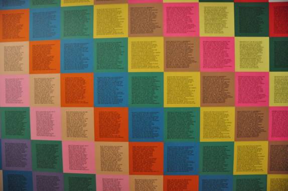 Arte no Museu de Artes de Seattle, estado de Washington, nos Estados Unidos